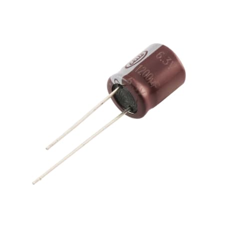 خازن الکترولیتی 1200uF / 6.3V مارک Elite