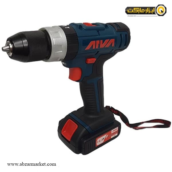 دریل شارژی چکشی آروا لیتیوم 14.4 ولت مدل 5842