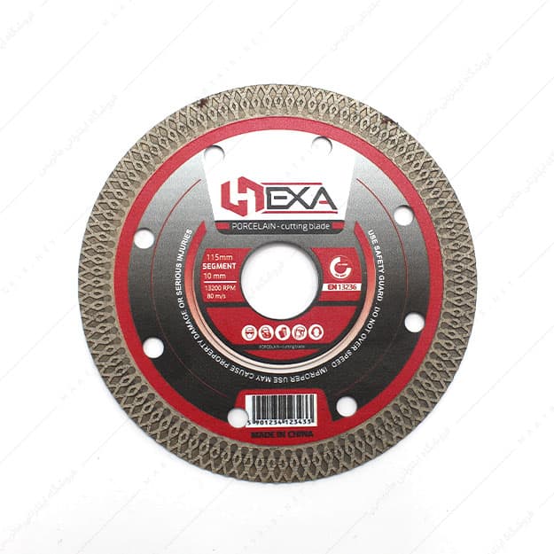 صفحه پرسلان بر قطر 115 میلی متر برند HEXA