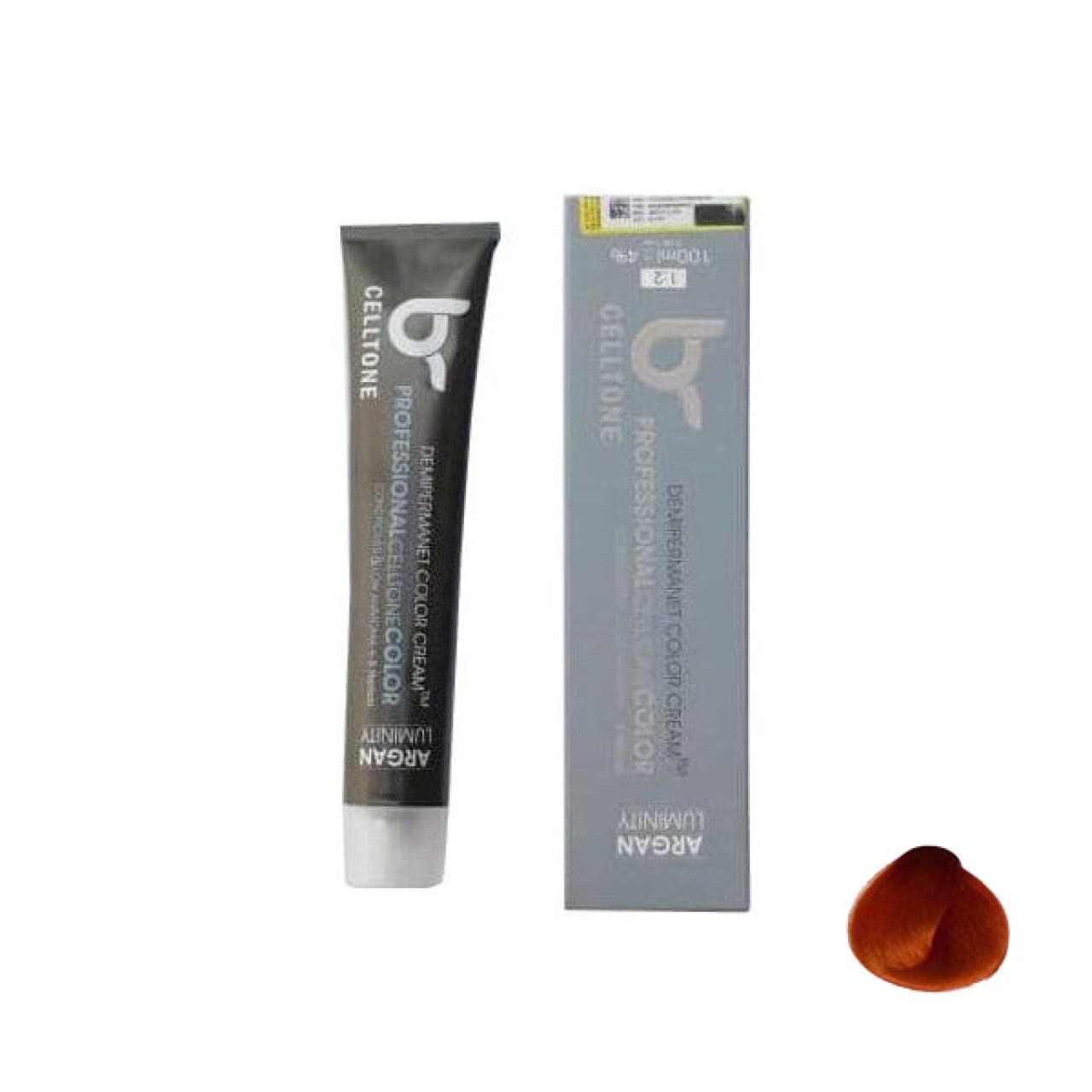 رنگ مو سلتون سری مسی شماره 7/4 حجم 100 میلی لیتر رنگ بلوند مسی متوسط