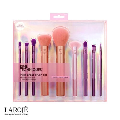 ست براش 9 تایی ریل تکنیک Real Techniques مدل Insta Artist