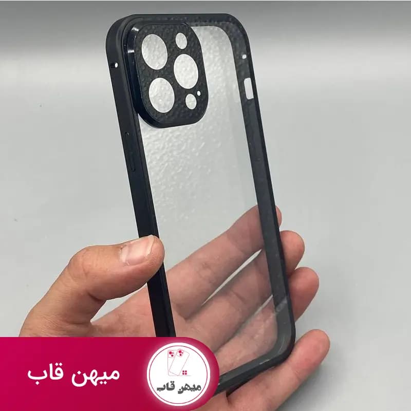 قاب گوشی آیفون دو رو ۳۶۰ درجه مگنتی - کد (۵۸۷۳)