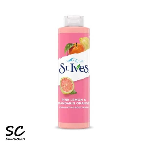 شامپو بدن سینت ایوز St.Ives حاوی لیمو صورتی و پرتقال ماندارین حجم 650 میلی لیتر