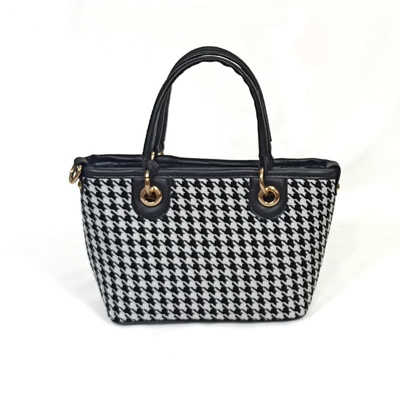 کیف دستی زنبوری با کیف لوازم آرایش مدل آیرا