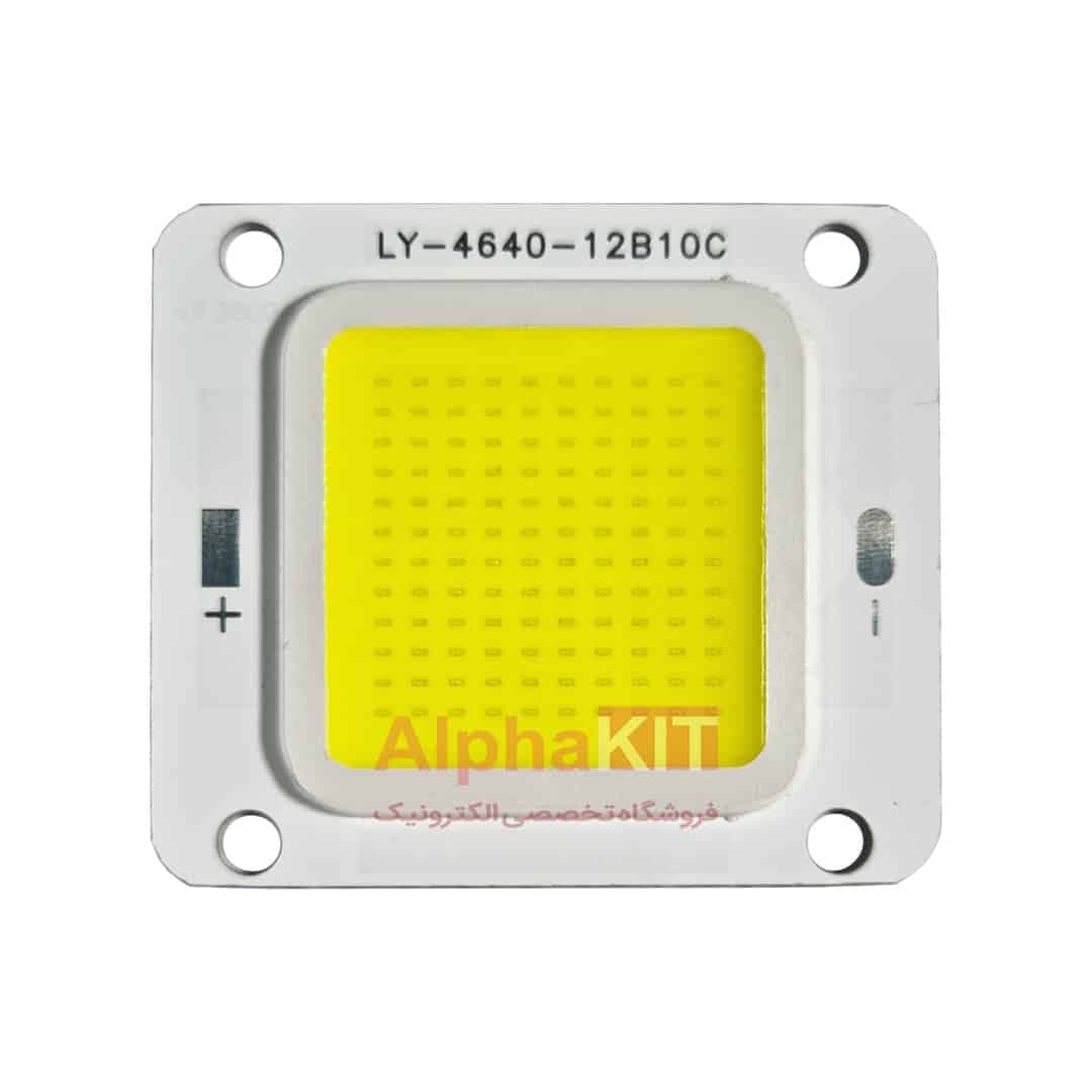 ال ای دی COB پروژکتوری 50 وات 32 ولت 1500 میلی آمپر سفید مهتابی برند LY