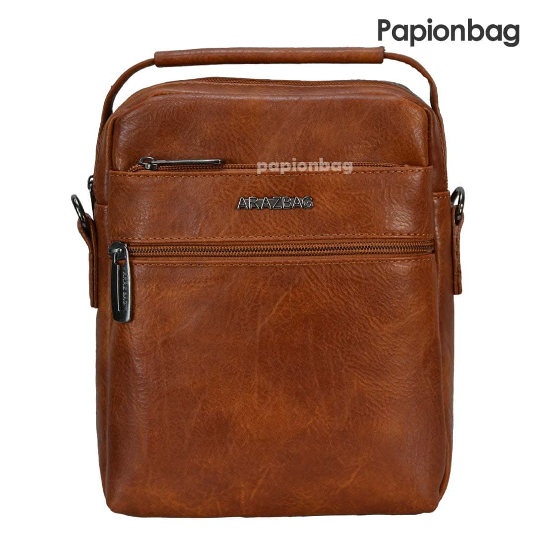 کیف دوشی چرمPU ضدخش آراز بگ(Arazbag) کد843