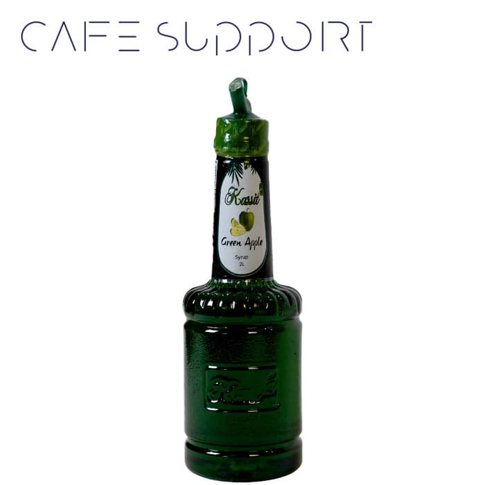 سیروپ سیب سبز اقتصادی کاسیت ۲ لیتری