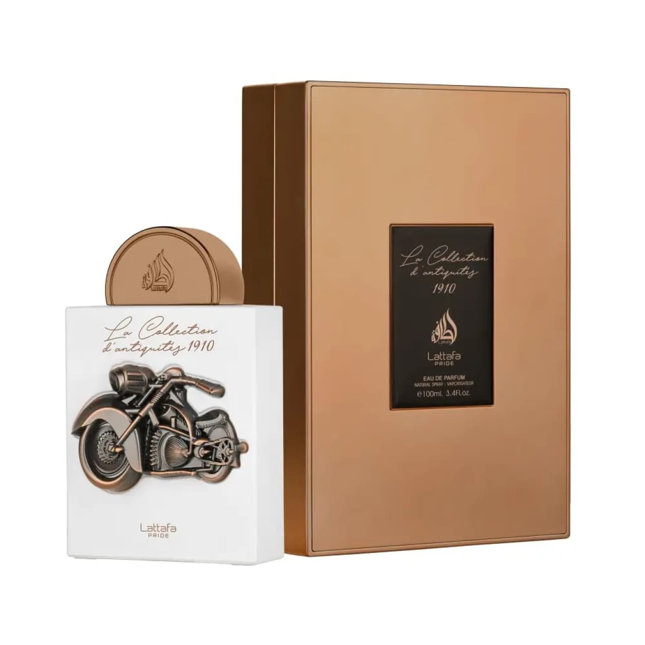 ادکلن زنانه مردانه لطافه مدل کالکشن ۱۹۱۰ موتور حجم ۱۰۰ میل