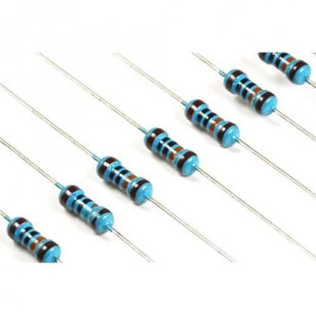 مقاومت 6.8 اهم 1% دقیق 0.25w