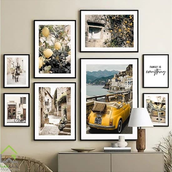 ست تابلو 7 تکه مینیمال