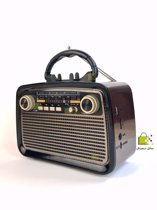 رادیو سه موج و اسپیکر کلاسیک KBroad مدل KTF-1467