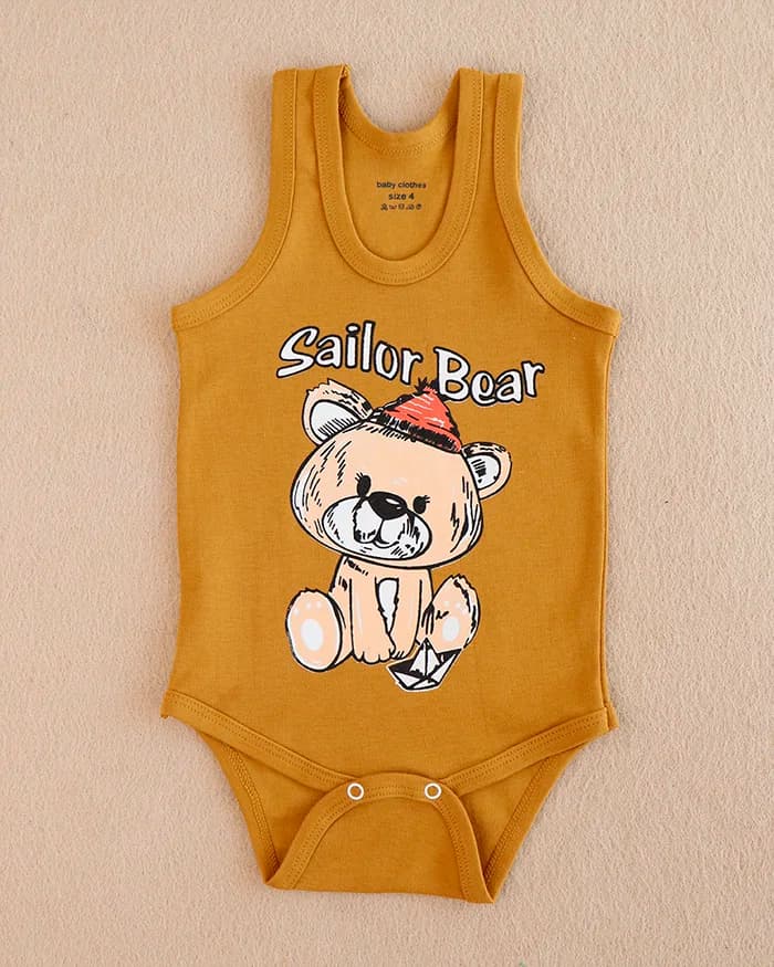بادی نوزاد مدل Sailor bear