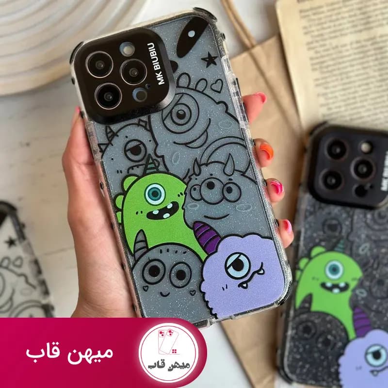 قاب گوشی آیفون Monster اکلیلی - کد (۲۱۸۲۳)