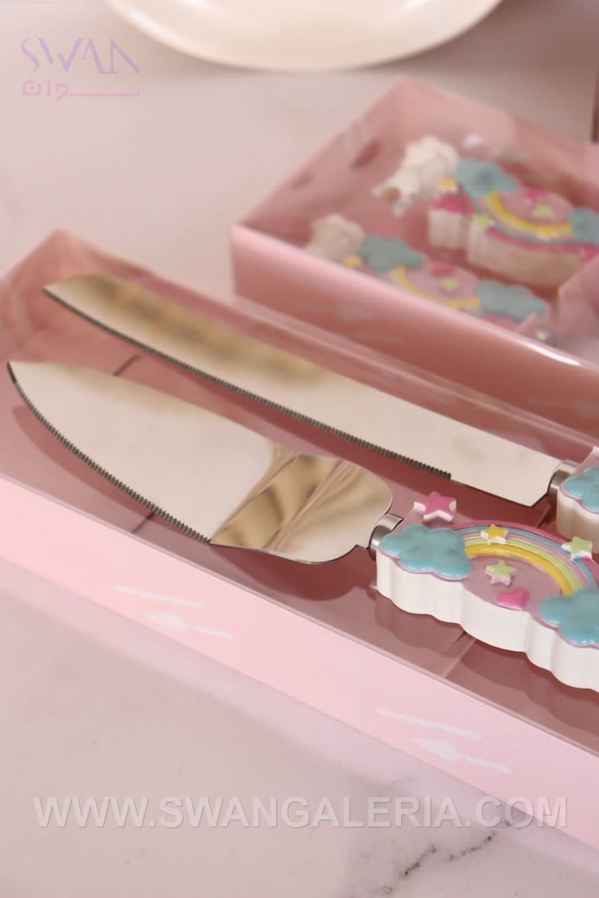 ست کارد و کفگیر کیک بری