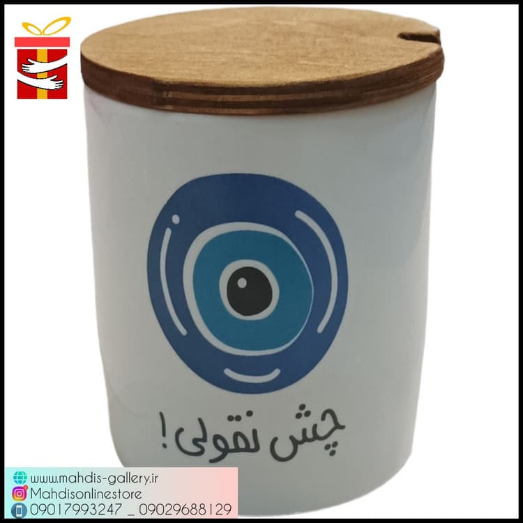 بانکه مدل سرامیکی طرح چشم نقولی