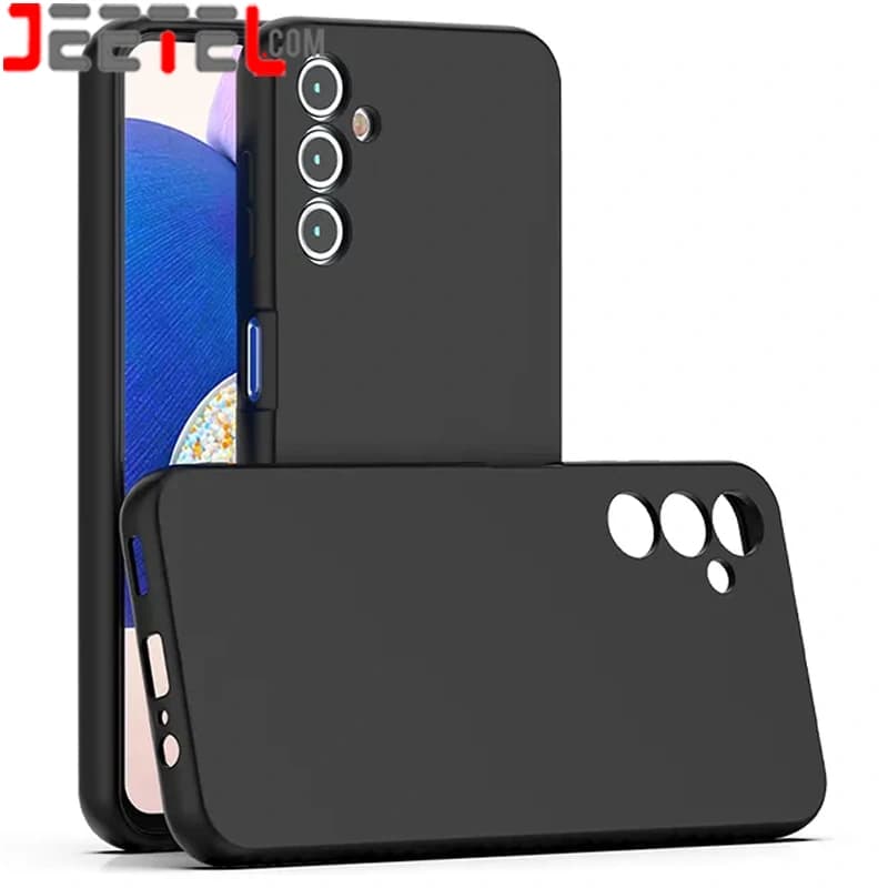 قاب سیلیکونی لیکویید Samsung Galaxy A24 مدل زیربسته محافظ لنزدار