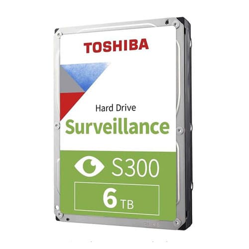 هارد اینترنال توشیبا 6 ترابایت S300 Surveillance