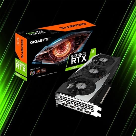 کارت گرافیک گیگابایت GeForce RTX 3060 GAMING OC 12G