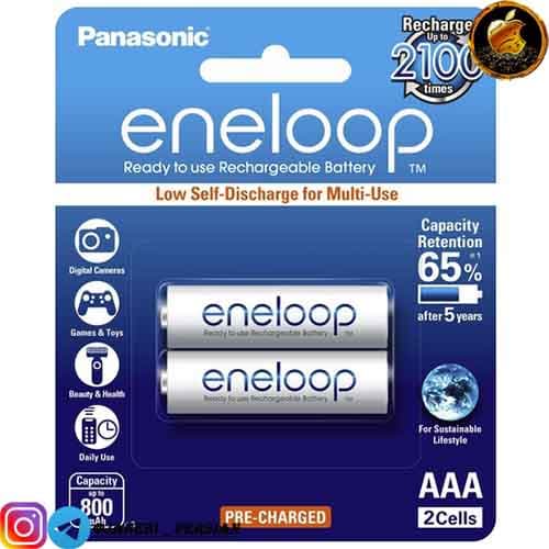باتری نیم قلم شارژری Panasonic eneloop