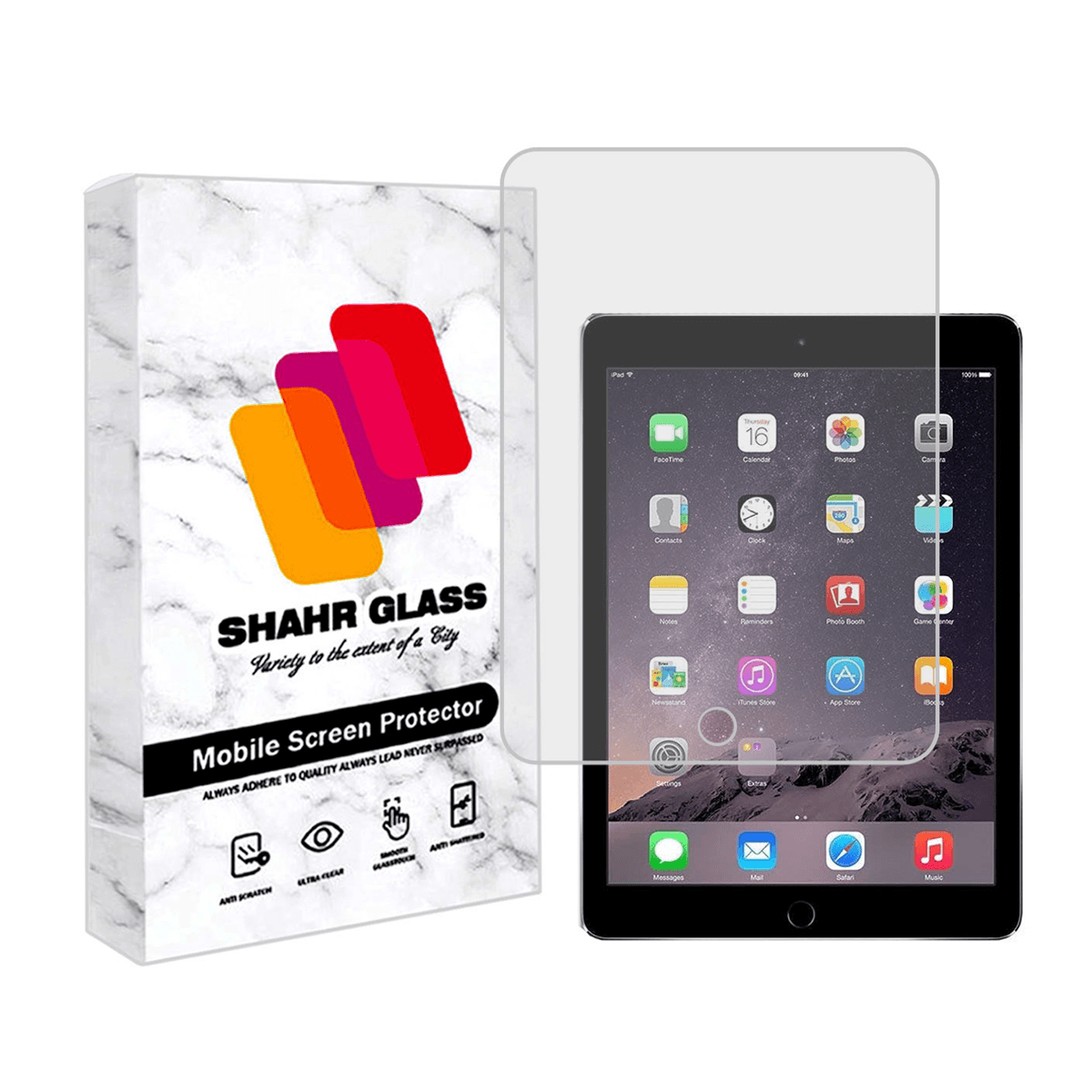 گلس تبلت اپل iPad 2 Wi-Fi شهر گلس مدل TS2SHA