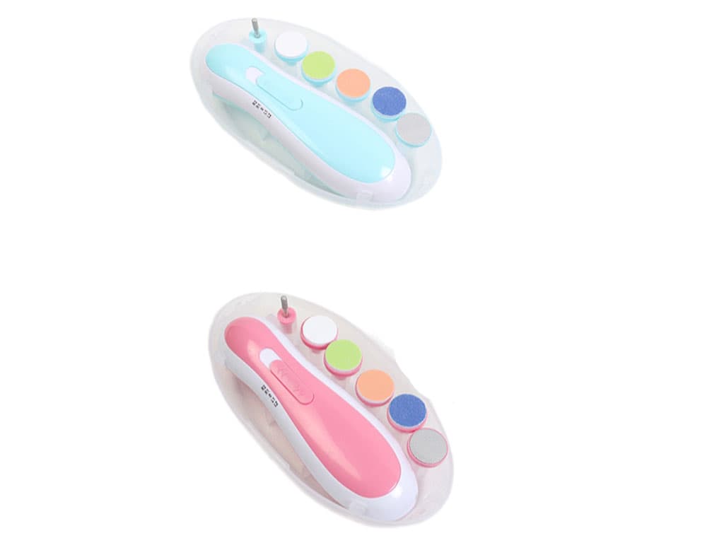 ست سوهان برقی باتری خور چراغ دار نوزاد و کودک trimmer