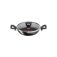 ماهیتابه تفال درب دار تیتانیوم x2 سایز 24 سانتی