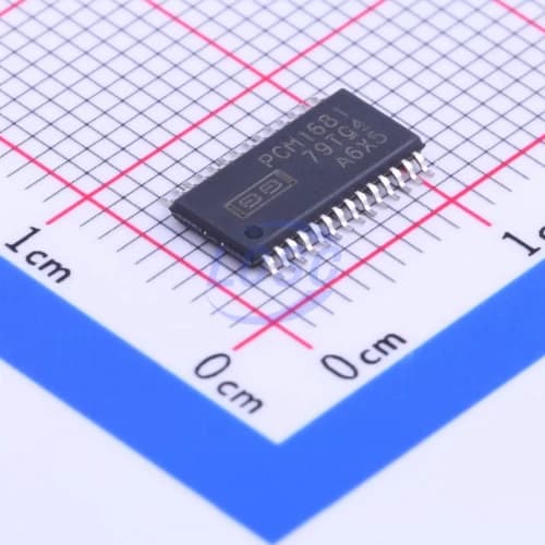 آی سی مبدل دیجیتال به آنالوگ PCM1681PWPR