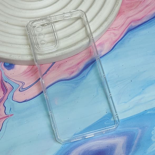 قاب ژله ای شفاف محافظ لنزدار Xiaomi Poco M3