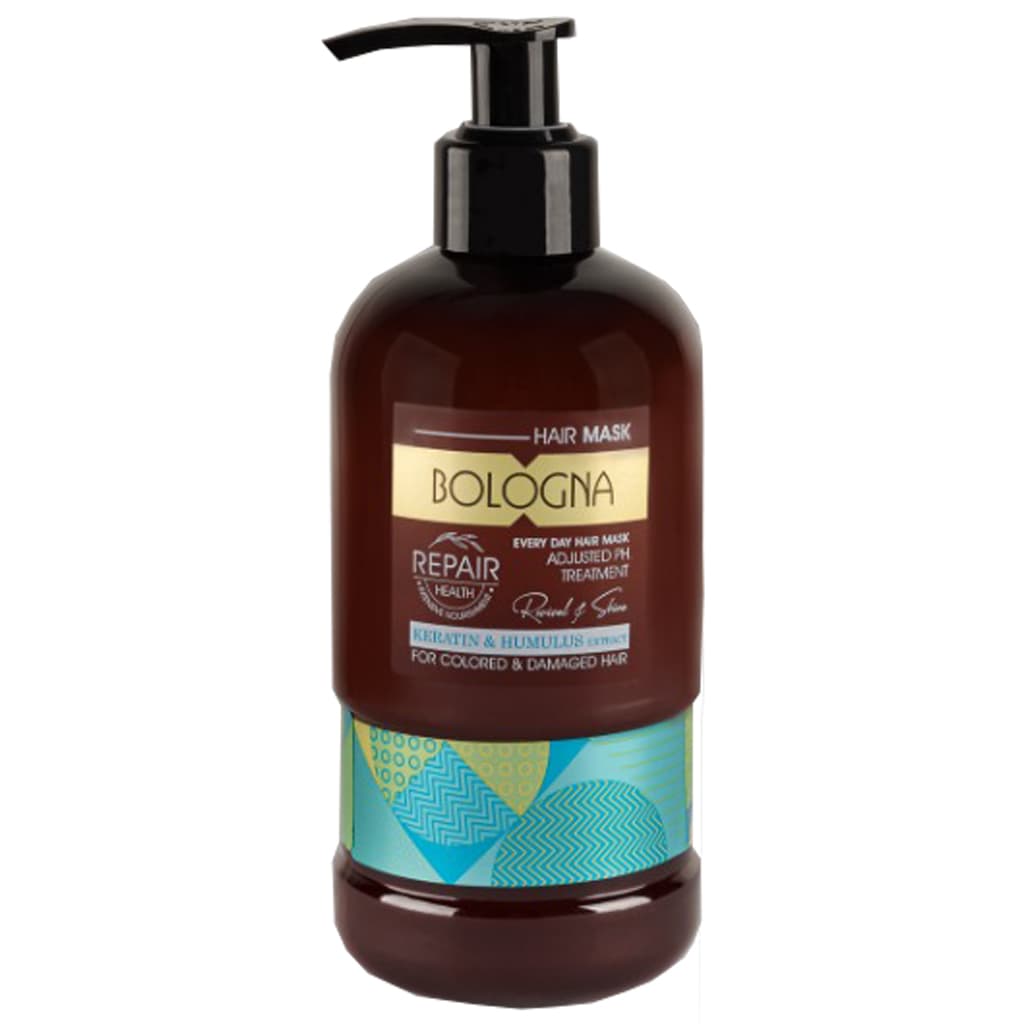 ماسک مو بلونیا (داخل حمام) مناسب موهای آسیب دیده حجم 300 میلی لیتر