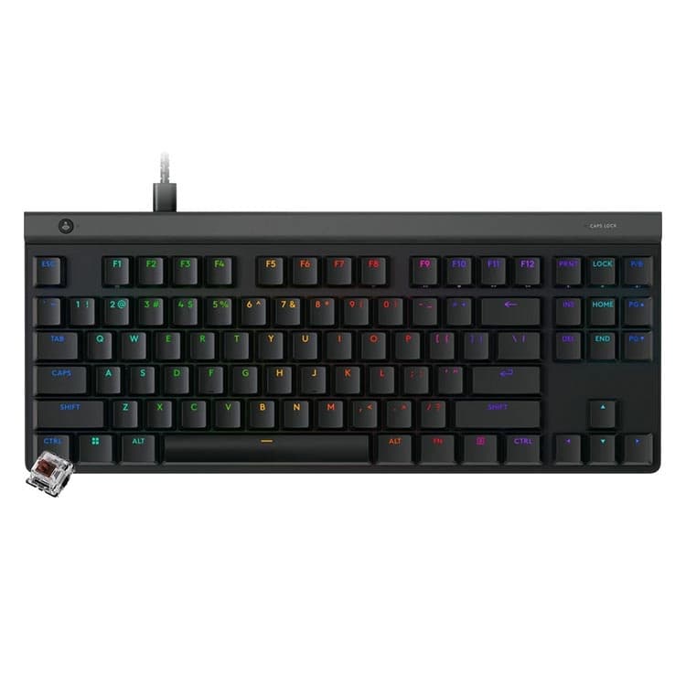کیبورد گیمینگ لاجیتک Logitech G515 TKL - سوییچ قهوه ای