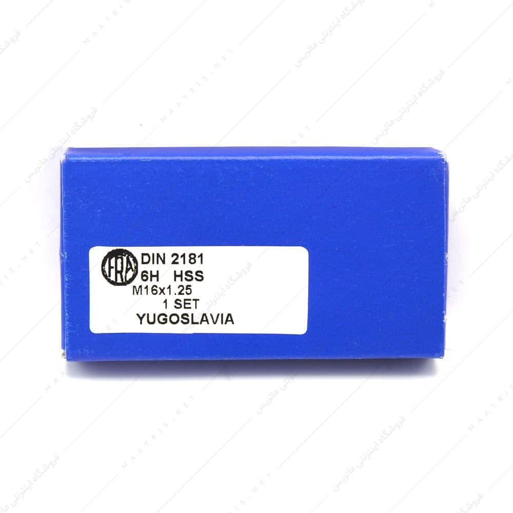 قلاویز دستی HSS سایز 16 گام 1/25 دنده ریز برند فرا