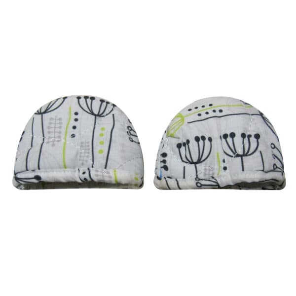 ماسیس دستگیره قابلمه زمینه سفید طرح دار