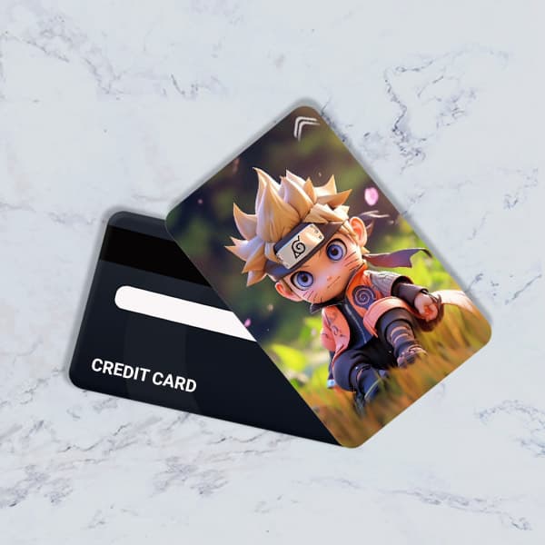 استیکر کارت بانکی انیمه ناروتو مدل اوزوماکی کد CAD227-K