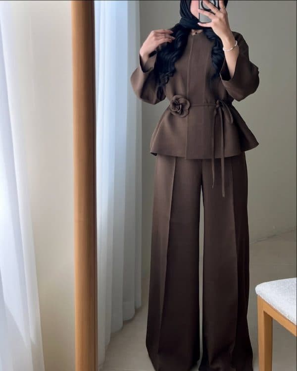 کت و شلوار زنانه مدل مهربانو