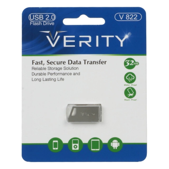 فلش مموری وریتی مدل V822 USB2 ظرفیت 32 گیگابایت