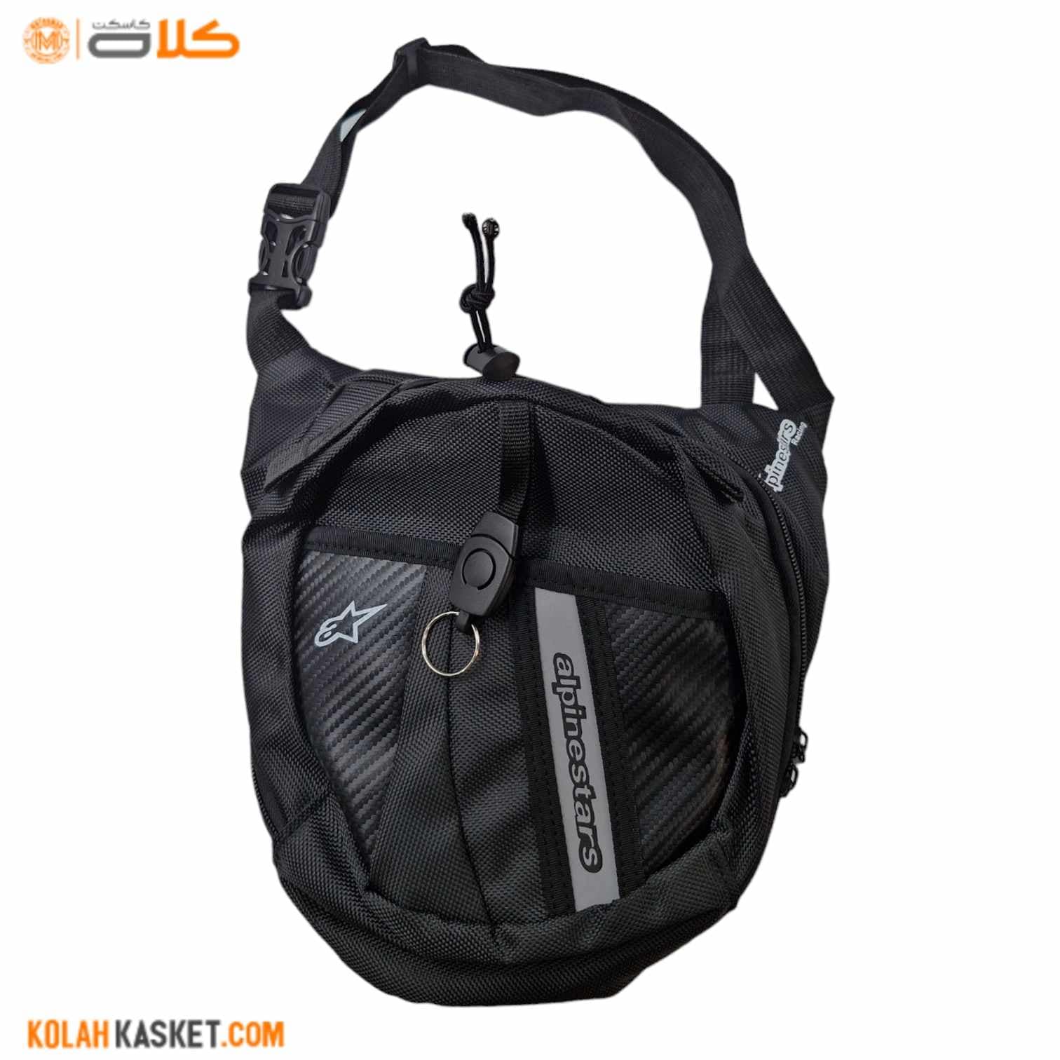 کیف موتور سواری رو پایی alpinestars مشکی