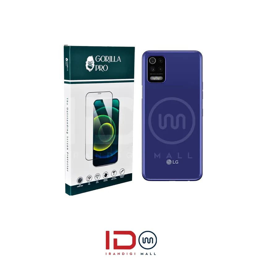 گلس و محافظ هیدروژلی (مات) بدنه گوشی ال جی مدل LG K52