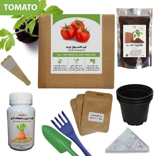 کیت پرورش نهال گوجه در خانه