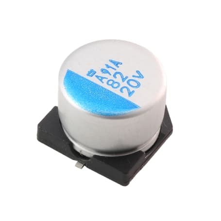 خازن SMD الکترولیت 82uF / 20V سایز 10x8 مارک NIPPON