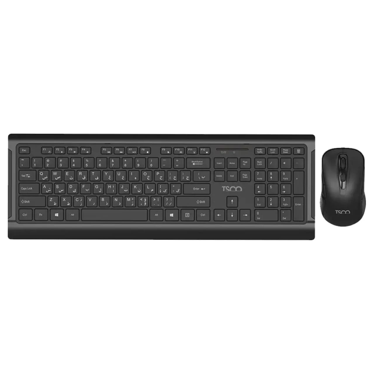 کیبورد و ماوس بی سیم تسکو مدل TKM 7023W