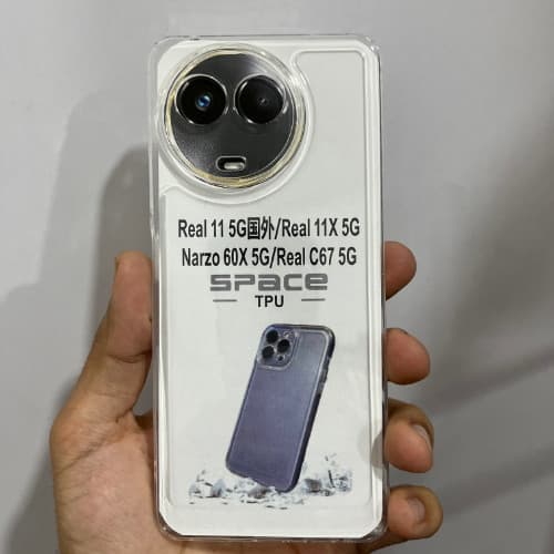 قاب گوشی ریلمی REALME 11X 5G مدل ژله ای شفاف