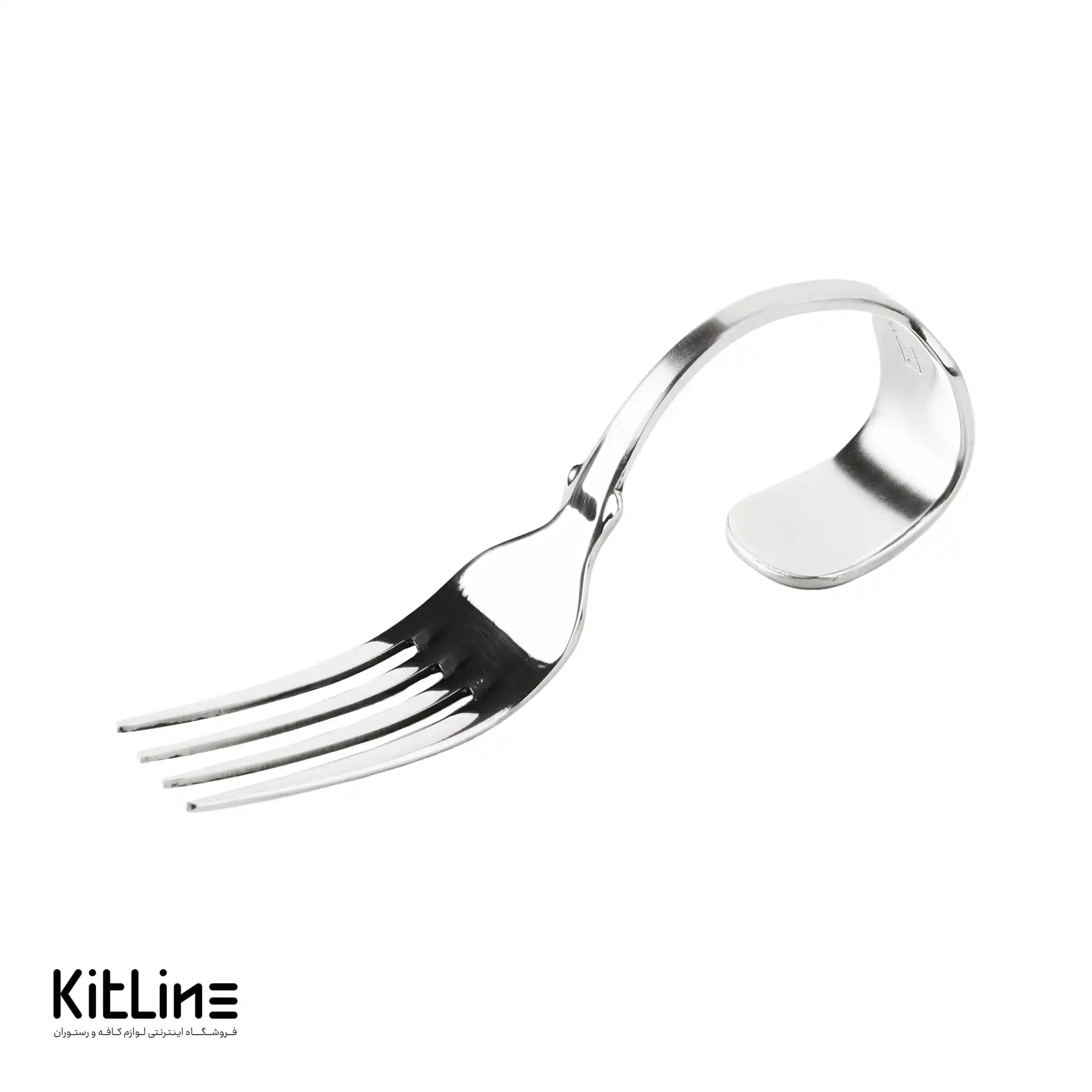 چنگال اردو خوری صنایع استیل مدل پاشا مات