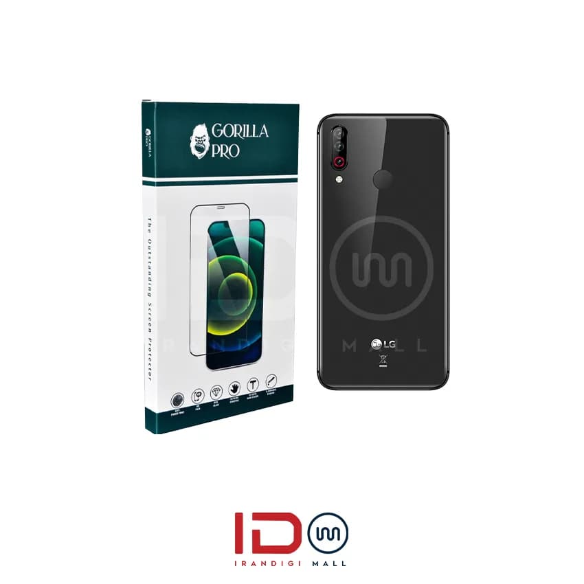 گلس و محافظ هیدروژلی (شفاف) بدنه گوشی ال جی مدل LG W30