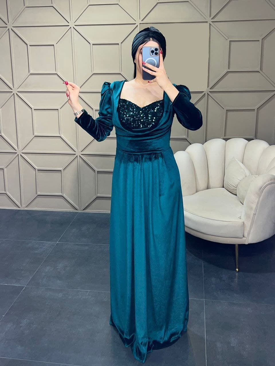 لباس مجلسی و شب ماکسی مدل دلارام