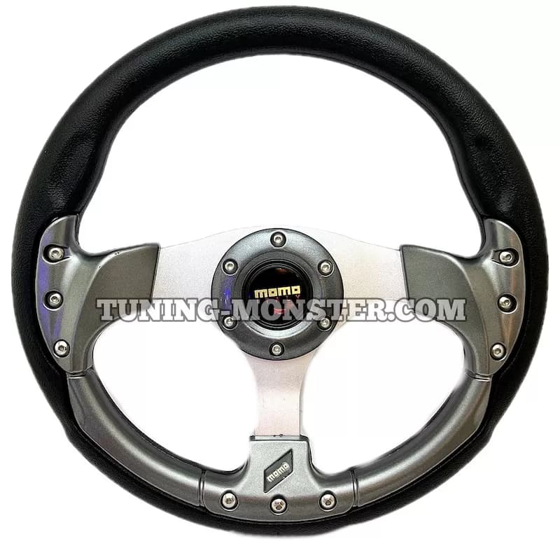 فرمان اسپرت MOMO گرد دودی