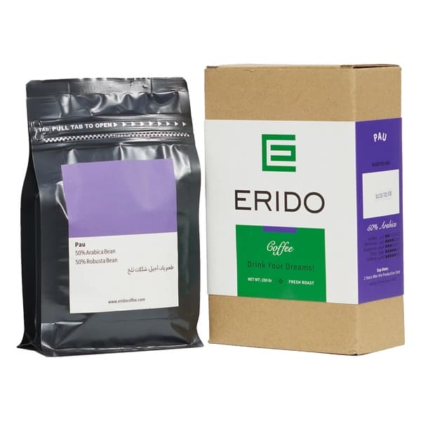 قهوه ترکیبی %50 عربیکا 250 گرمی (پائو)