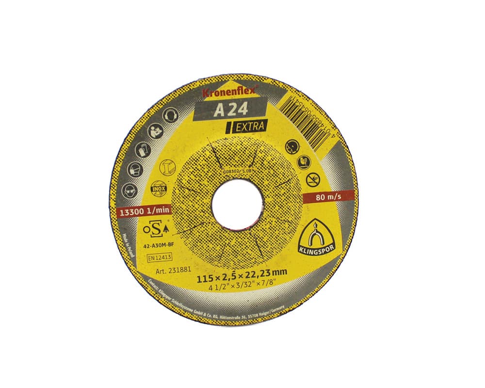 سنگ برش قطر 115 ضخامت 2.5 کلینگ اسپور