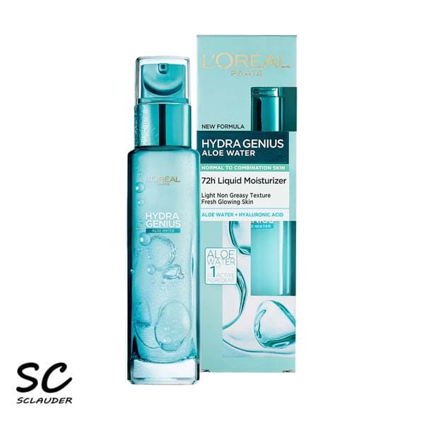 آبرسان لورال L’Oréal آلوئه ورا پوست چرب هیدرا جنیوس Hydra Genius