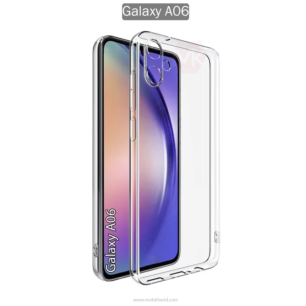 قاب محافظ Clear Crystal Back Cover | Samsung Galaxy A06
