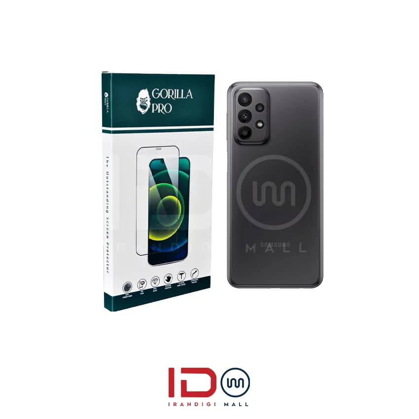 گلس و محافظ هیدروژلی (شفاف) بدنه گوشی سامسونگ مدل Galaxy A23